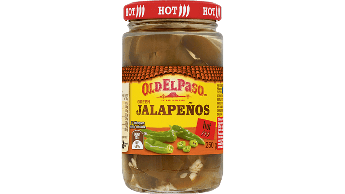 Sliced Jalapeno Chilies Old El Paso AU